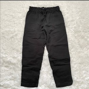 Madewell Beach Cover-Up Track Trousers Black